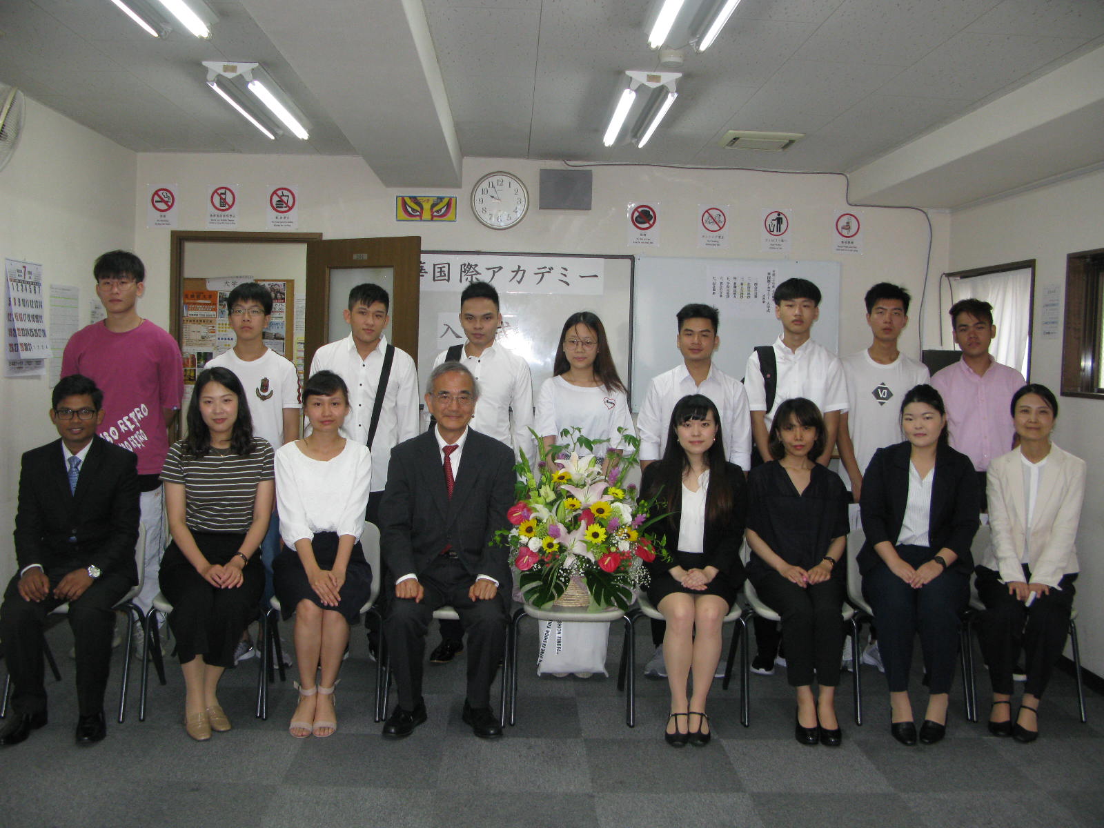 2018/7   2018年7月生が入学しました。New student entered a school in July, 2018.